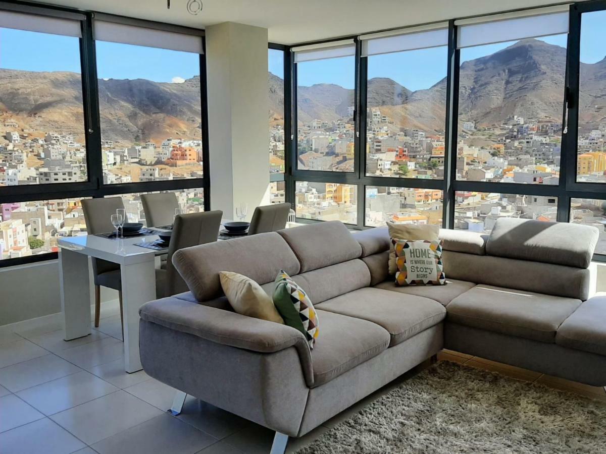 Morabeza Deluxe With Sea View Lägenhet Mindelo Exteriör bild
